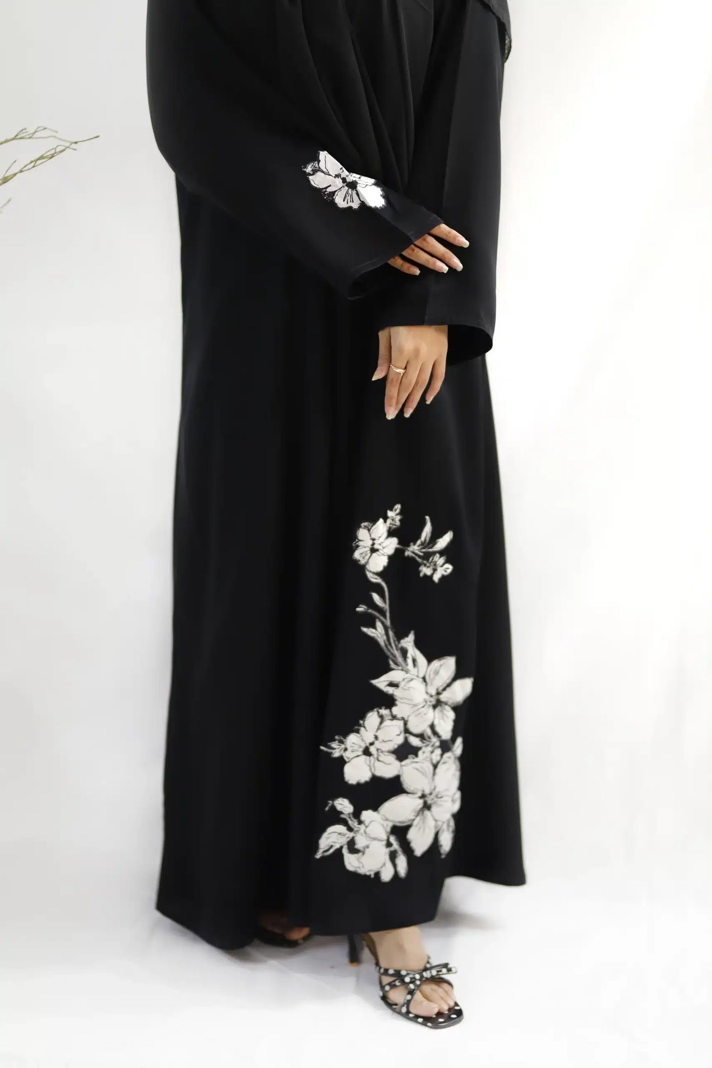 Blossom Coat Abaya