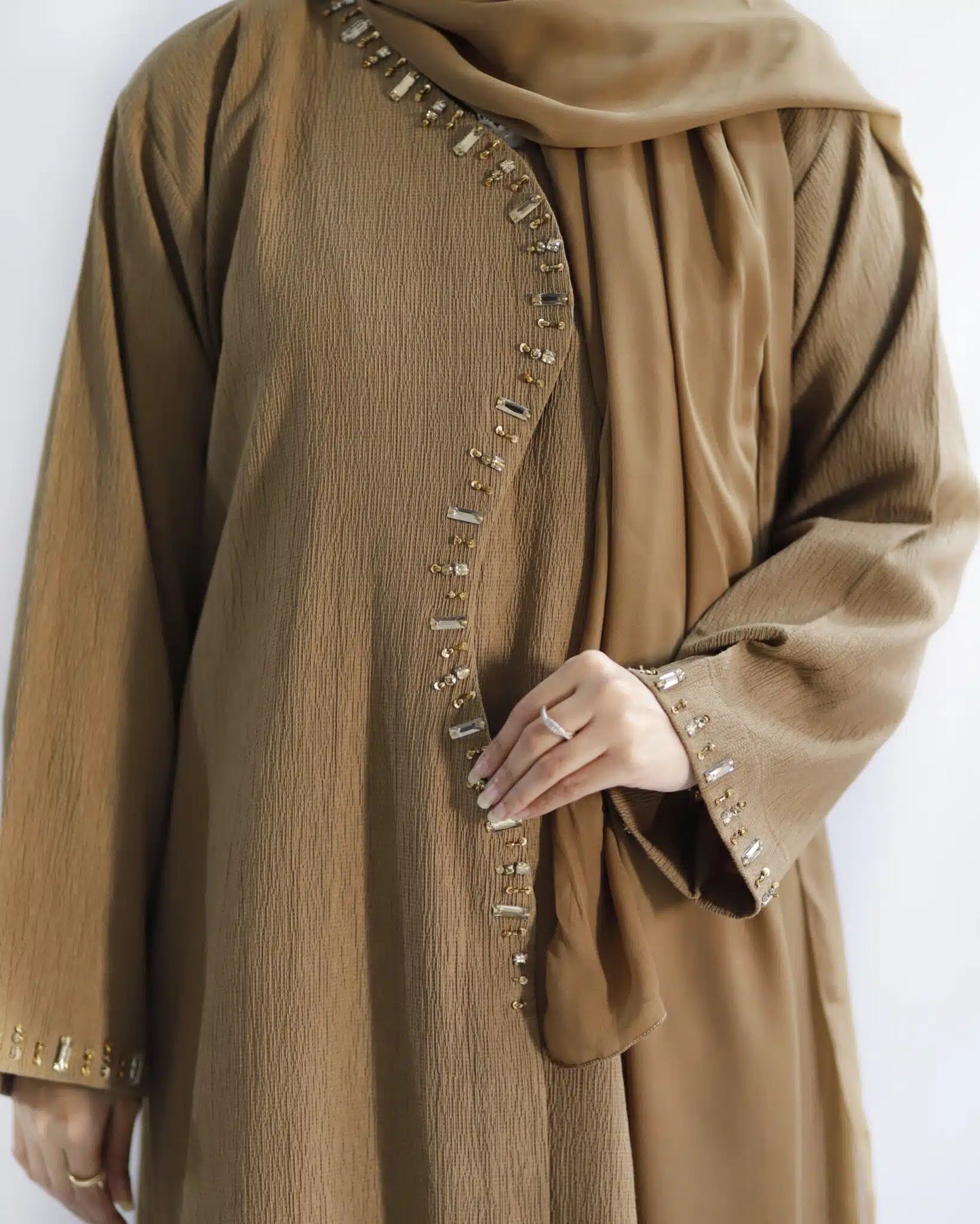 Desert Bloom Abaya