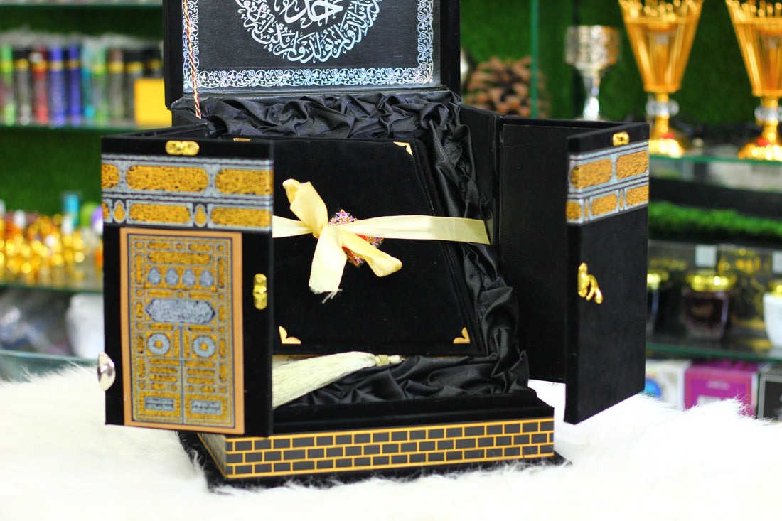 Premium Quran in Black Kaba Design with Luxurious Case