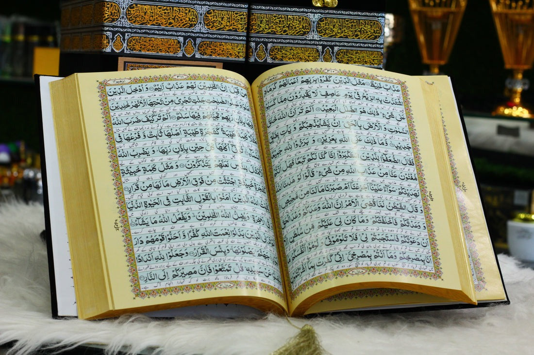 Premium Quran in Black Kaba Design with Luxurious Case