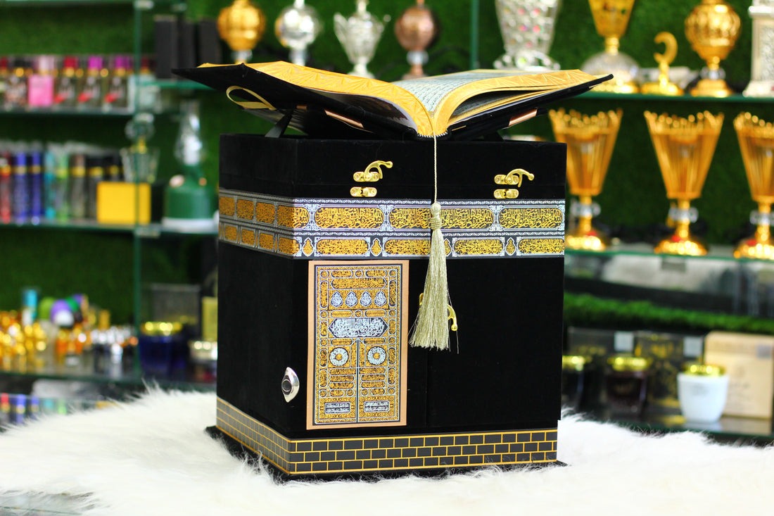 Premium Quran in Black Kaba Design with Luxurious Case