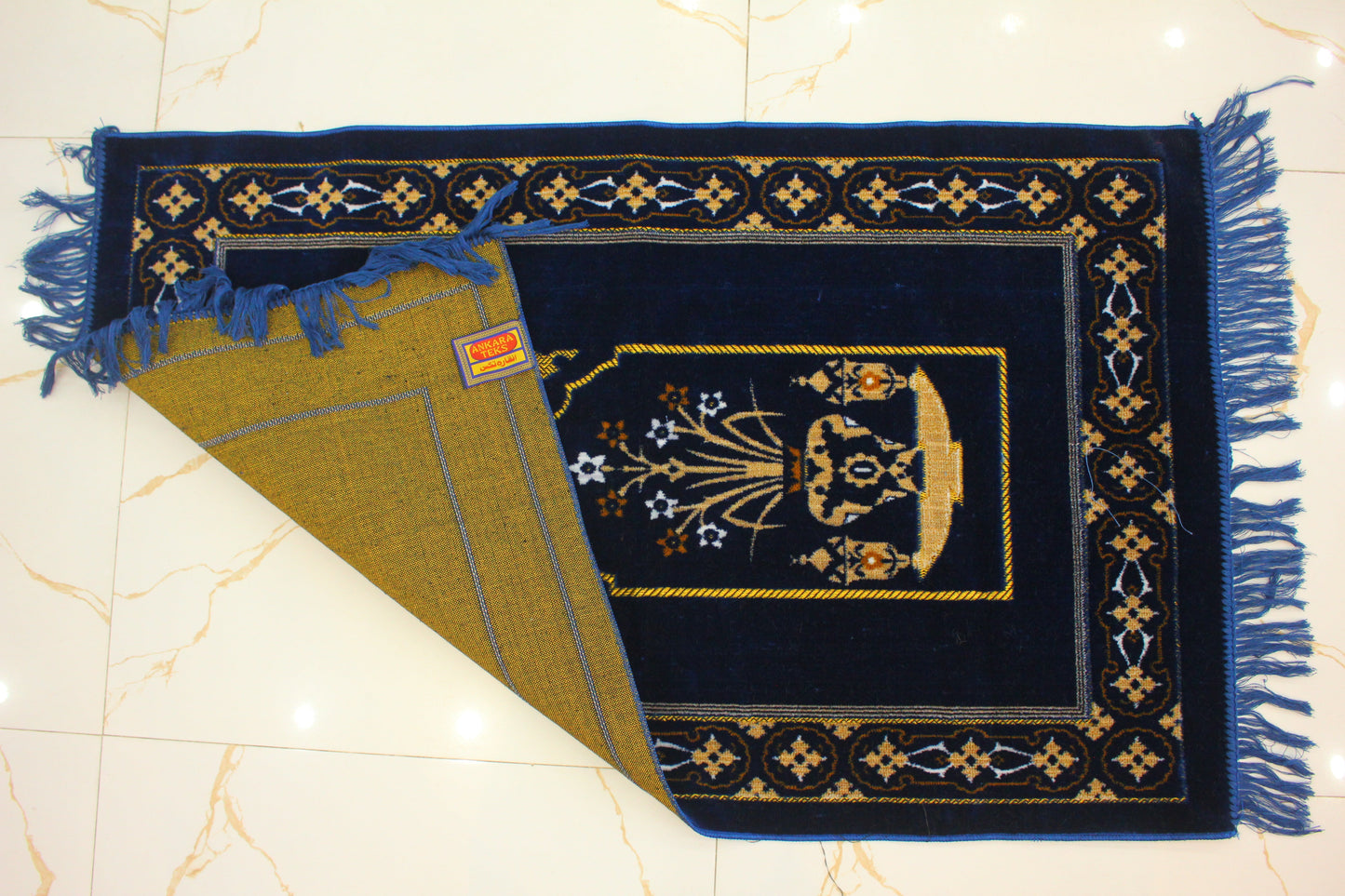 Ankara Janamaz - Vibrant Color Design Prayer Mat