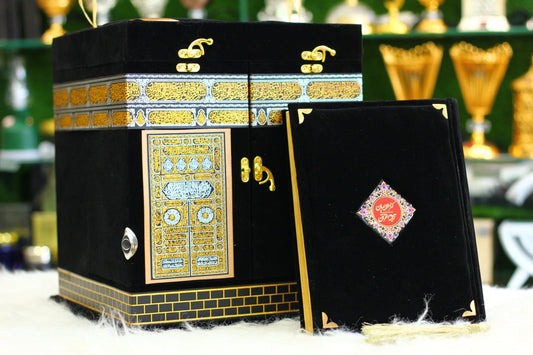 Premium Quran in Black Kaba Design with Luxurious Case