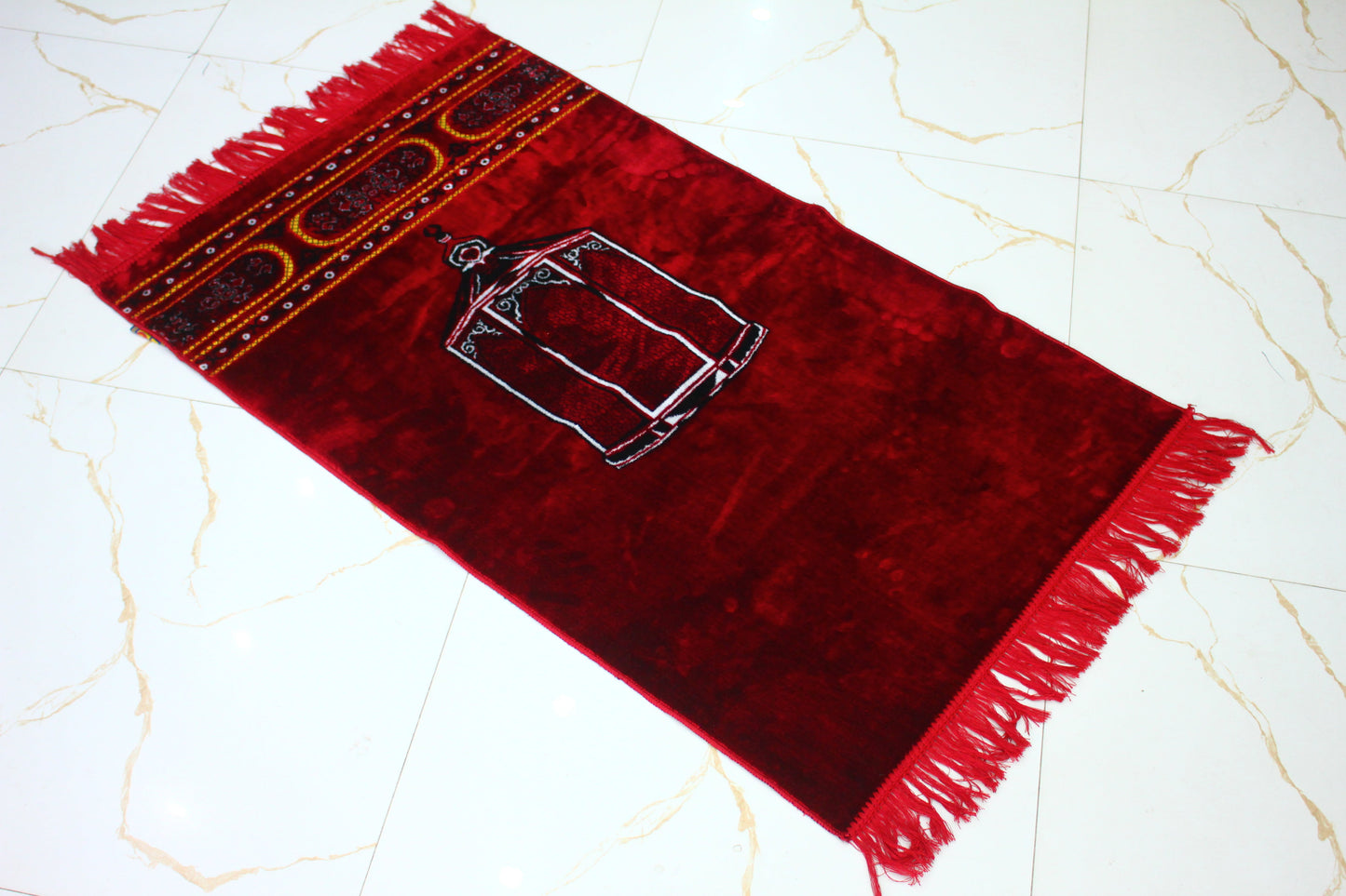 Ankara Janamaz - Vibrant Style Design Prayer Mat