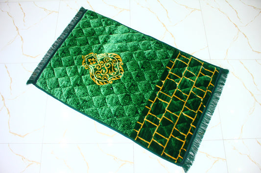 Foam Velvet Prayer Mat - Jaynamaz