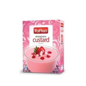 - Free Delivery on 3000+ Rafhan strawberry custard - 285g. Get a Discount ? Order at HappyHomePak.com