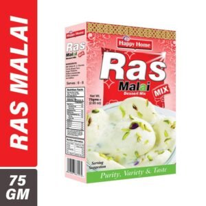 Pack of 2 Happy Home Rasmalai 75gm Pre-Order/Promise to Sell - Order subject to confirmation & cancellation