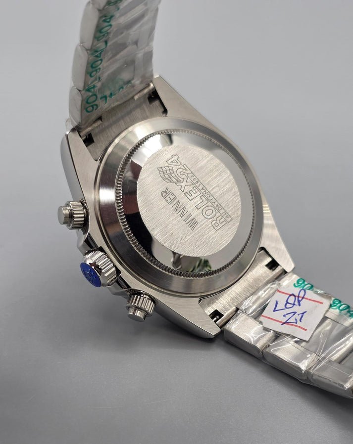 Premium Stainless Steel Diamond-Style Cosmograph Luxury Watch - Image 5