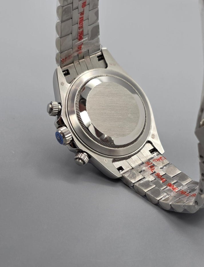 Premium Stainless Steel Black Dial Cosmograph Luxury Watch - Image 3