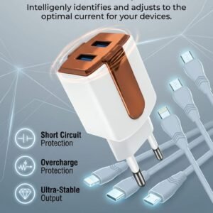High speed super Dual USB port charger