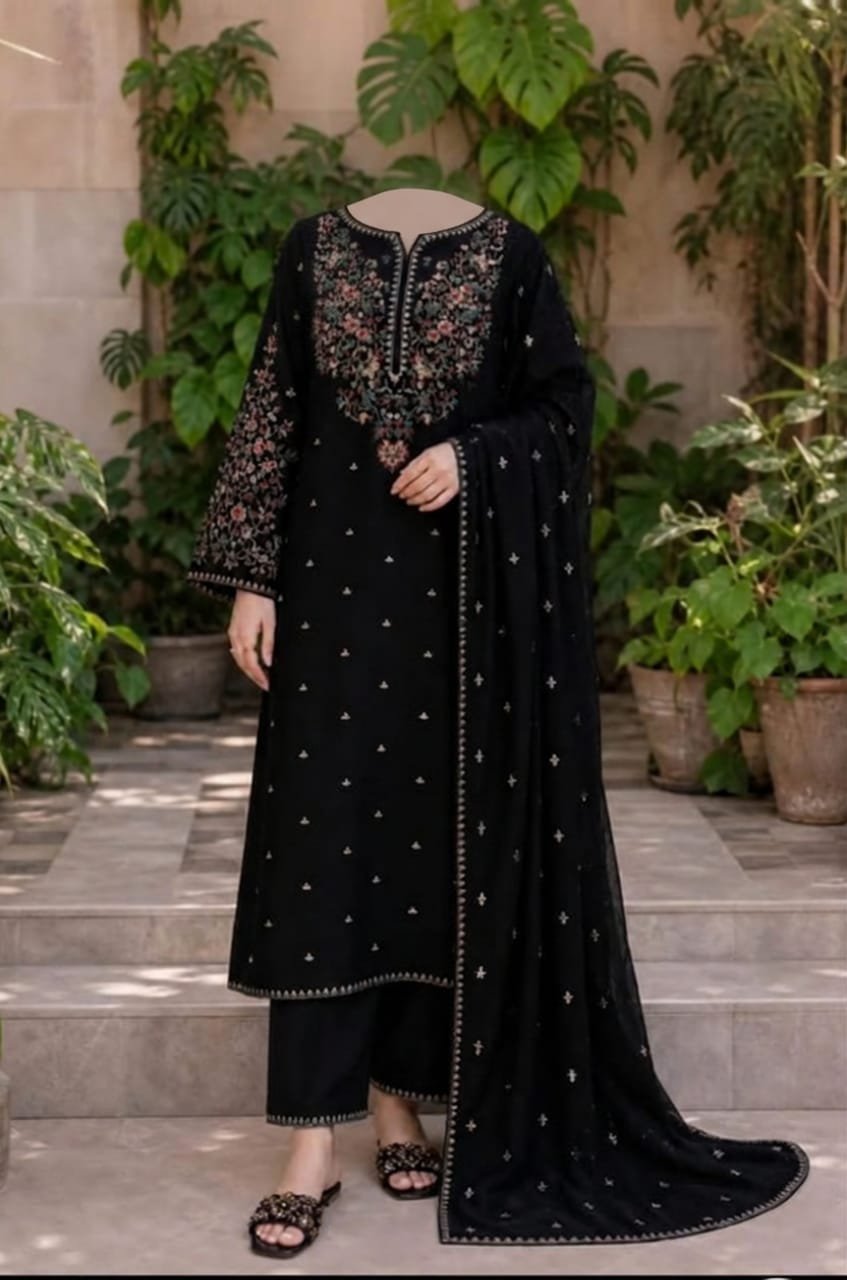 LADIES SUIT BLACK