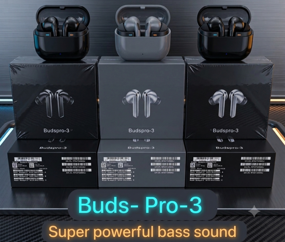 Buds Pro-3 Wireless Bluetooth Earphones with Case