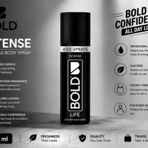 Bold Non Gas Intense Mini Body Spray 50ml