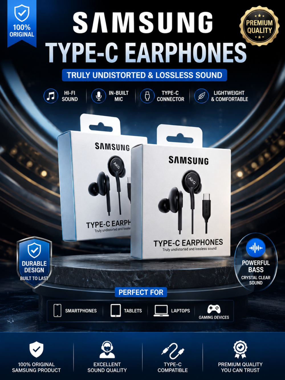 Type-C Wired Earphones AKG |