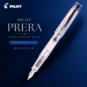 Pilot Prera Fountain Pen – Transparent Blue